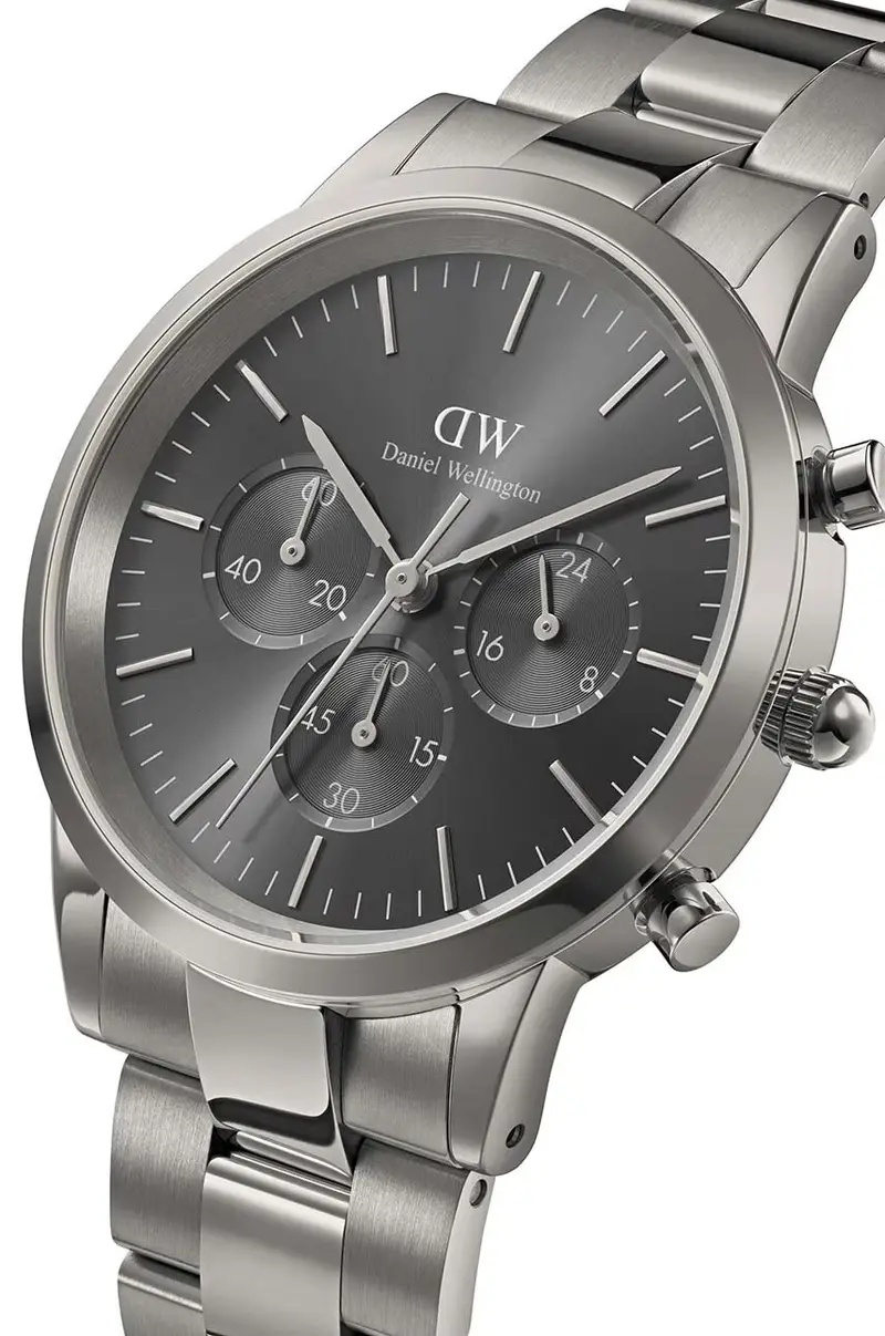 orologio uomo Nero miniatura 2