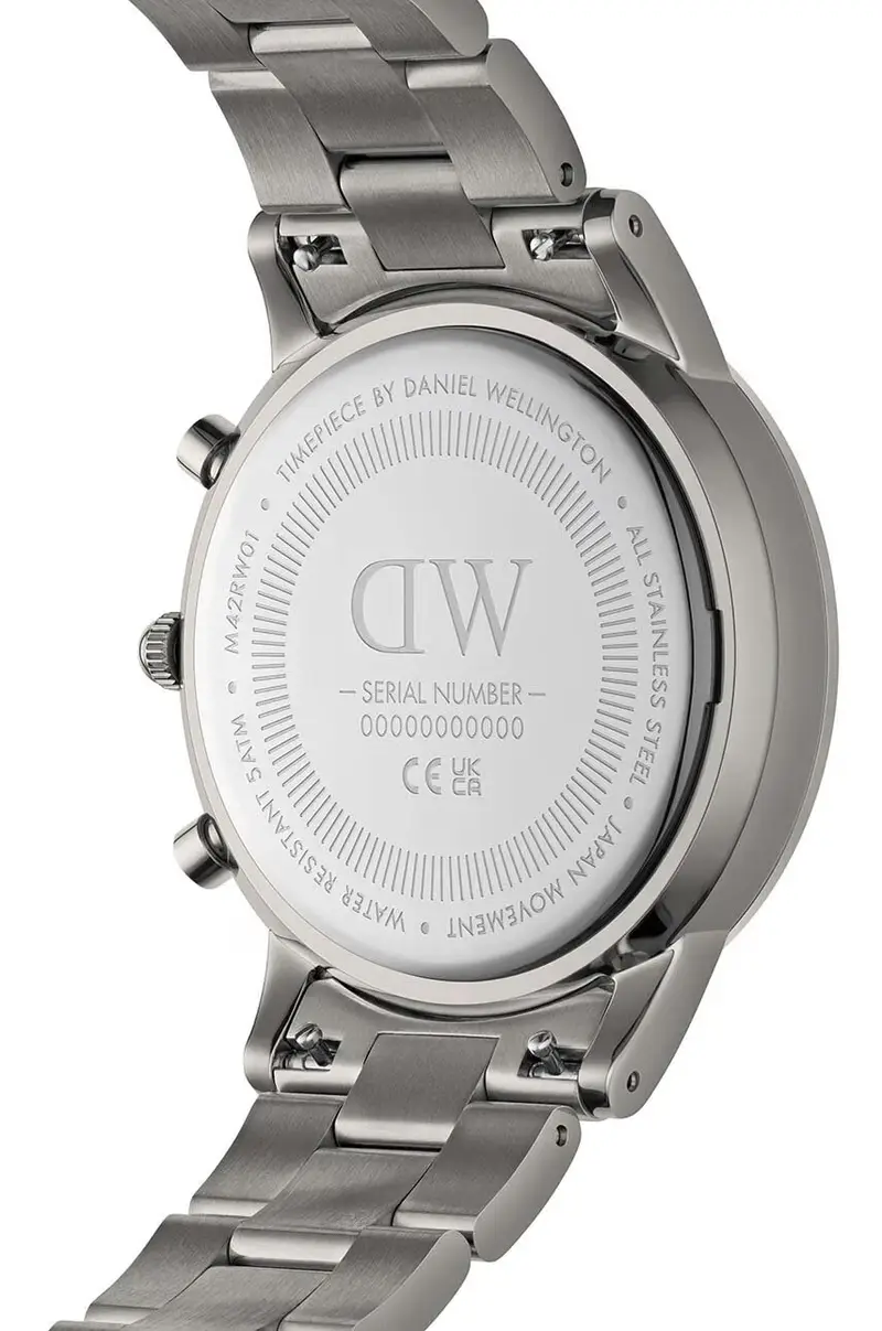 orologio uomo Nero miniatura 3