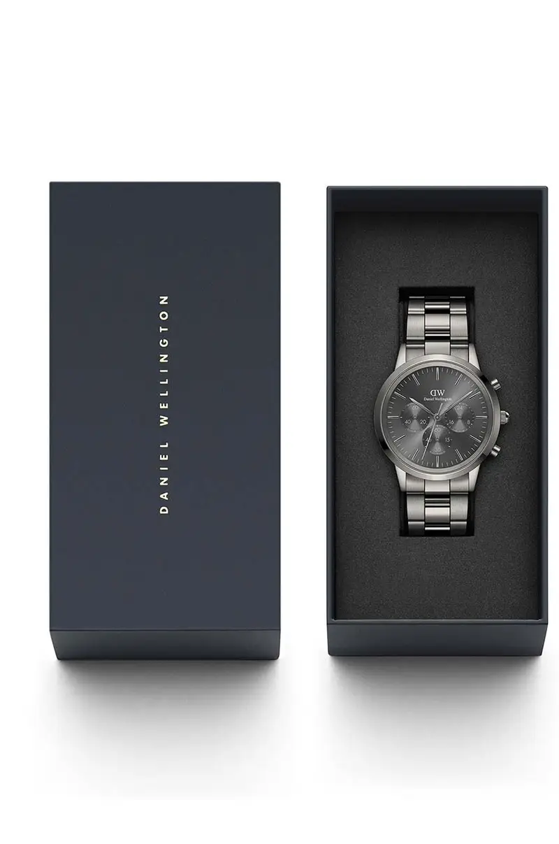 orologio uomo Nero miniatura 4