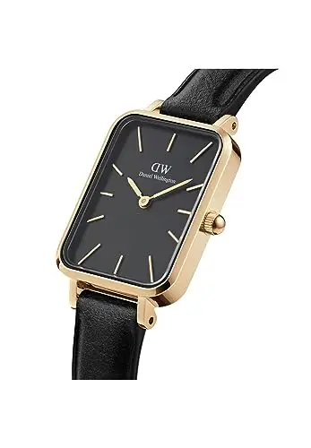 Daniel Wellington Quadro Orologi 20x26mm Double Plated Stainless Steel (316L) Gold miniatura 2