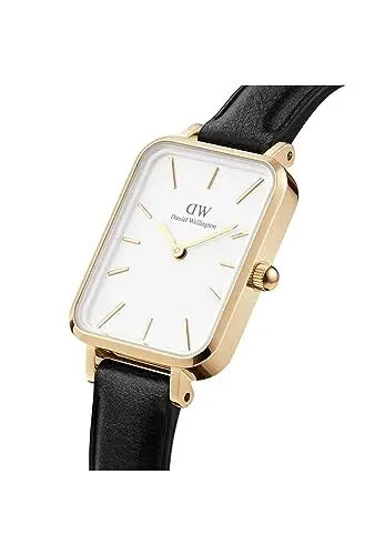 Daniel Wellington Quadro Orologi 20x26mm Double Plated Stainless Steel (316L) Gold miniatura 2