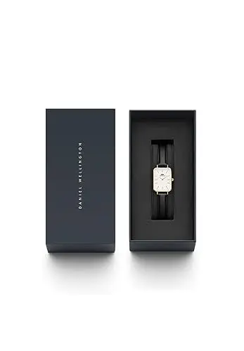 Daniel Wellington Quadro Orologi 20x26mm Double Plated Stainless Steel (316L) Gold miniatura 3