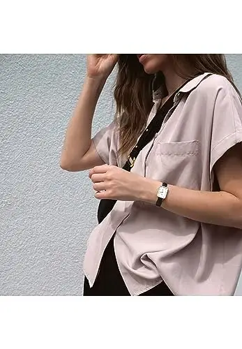 Daniel Wellington Quadro Orologi 20x26mm Double Plated Stainless Steel (316L) Rose Gold miniatura 2