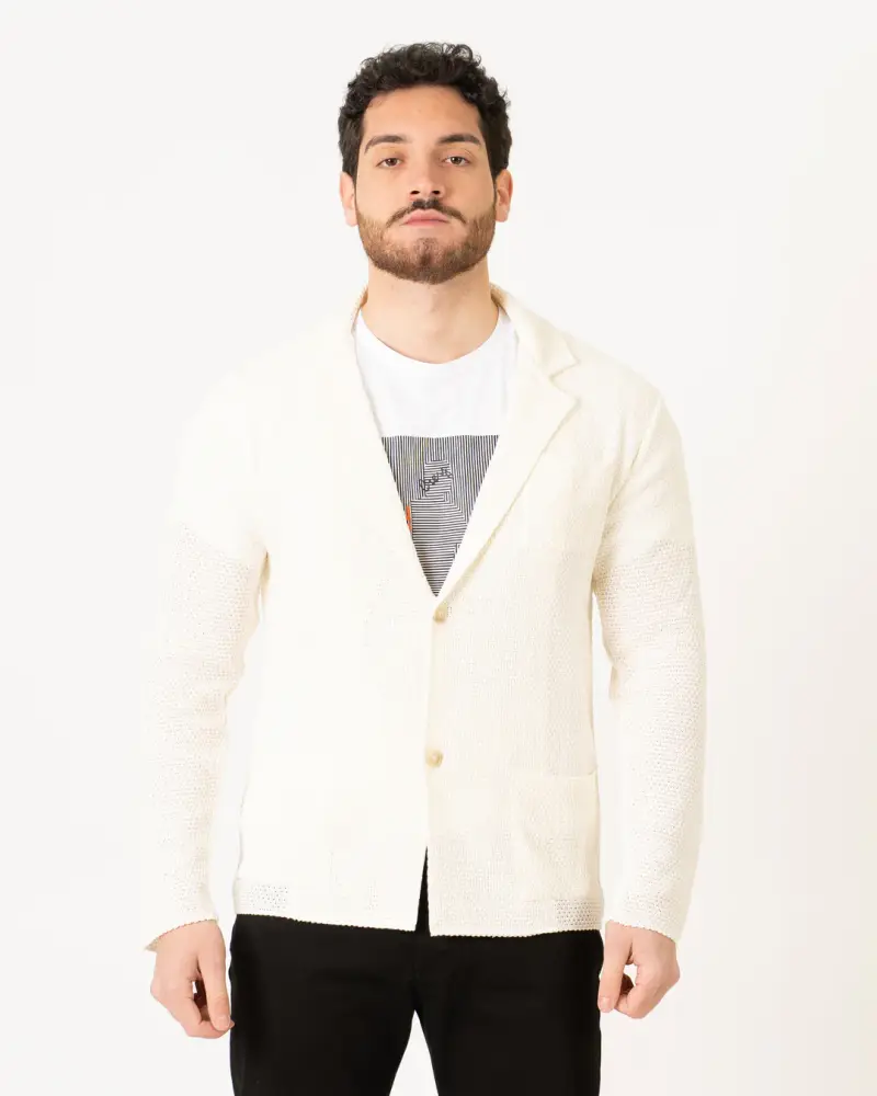 Giacca Maglia Panna miniatura 2