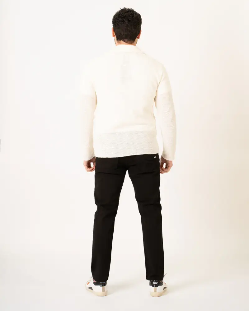 Giacca Maglia Panna miniatura 3