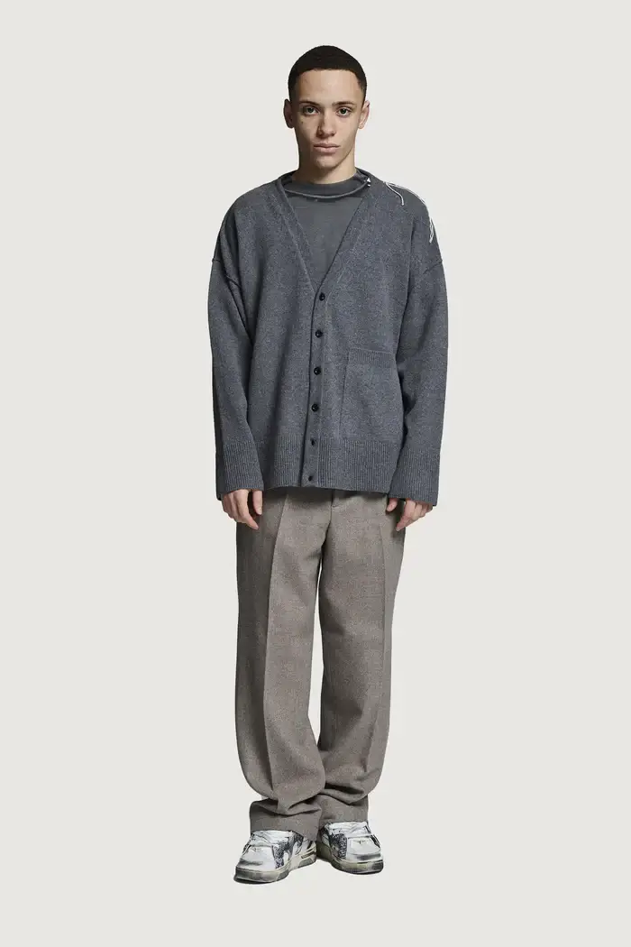 DANILO PAURA Cardigan Grigio 4158439