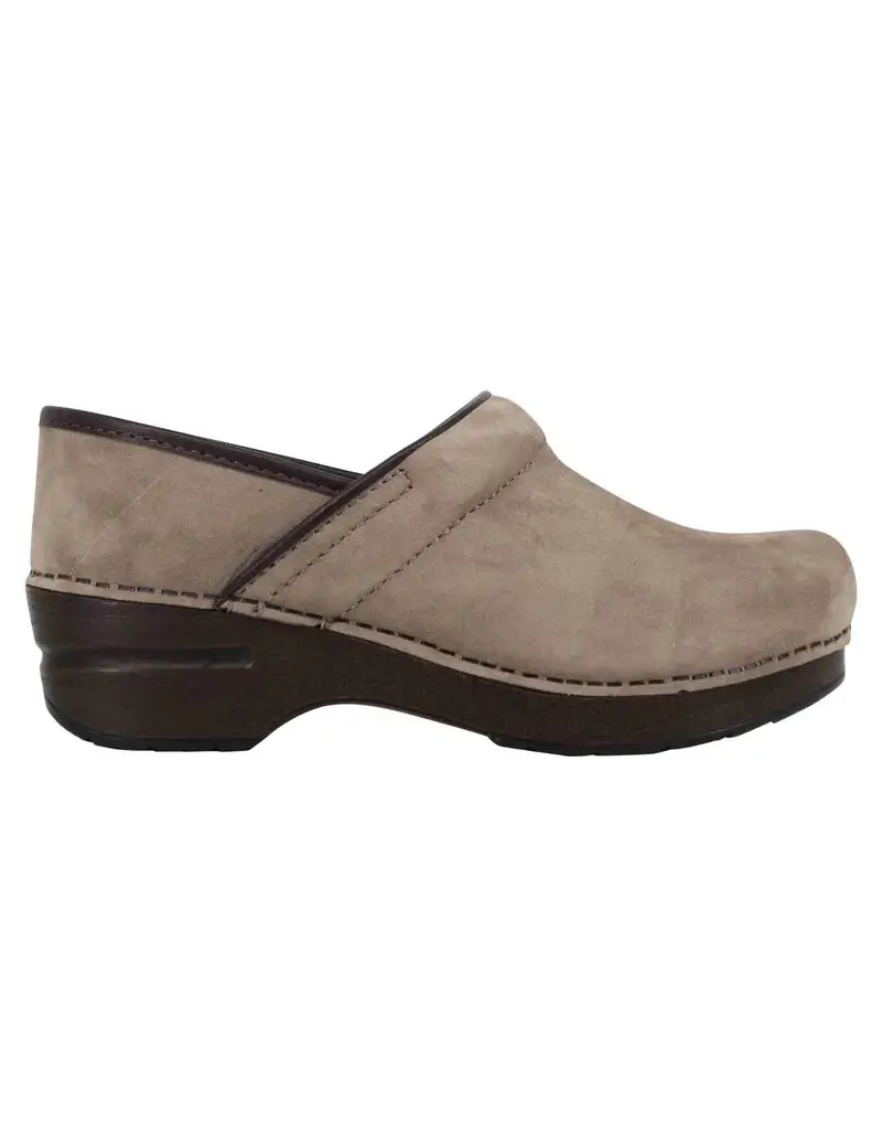 Clogs donna Professional in nabuk taupe Donna PROFESSIONAL 106-167878
