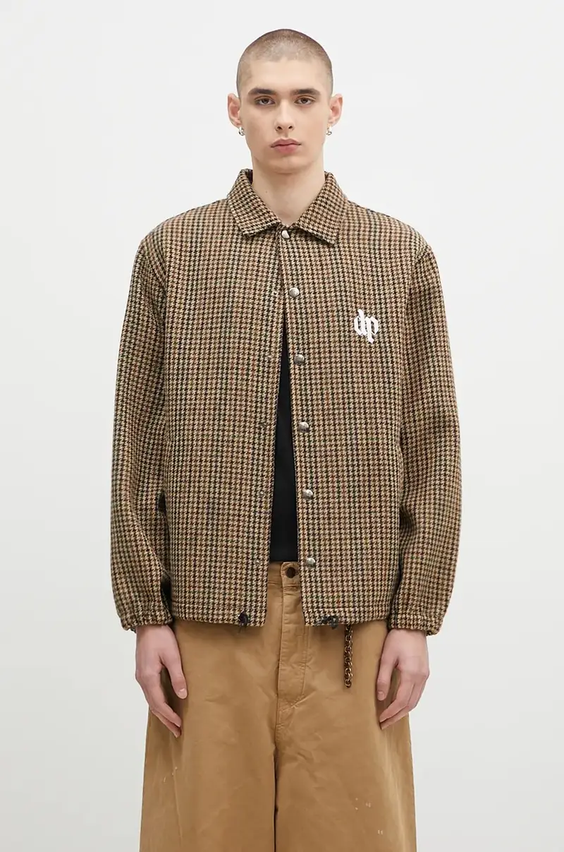 giacca in lana Joe colore beige MJA04.FAW07.8586