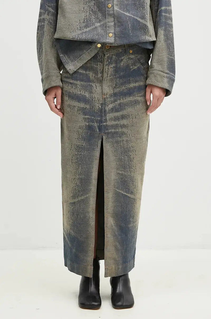 gonna di jeans Erika colore beige WSK02.DBL08W079.W079