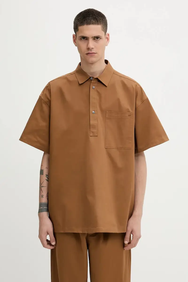 DARKPARK Polo Uomo Marrone 2251487