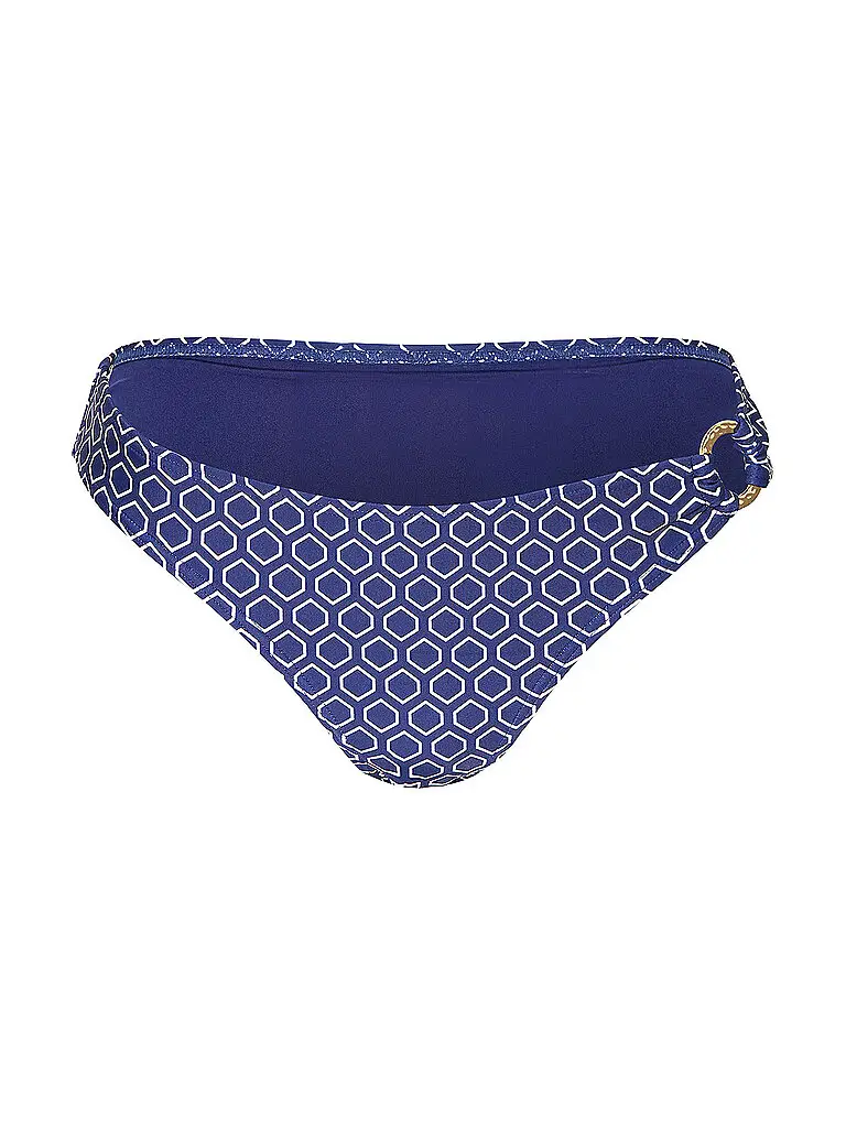 Bikini da donna con anello decorativo blu | 36