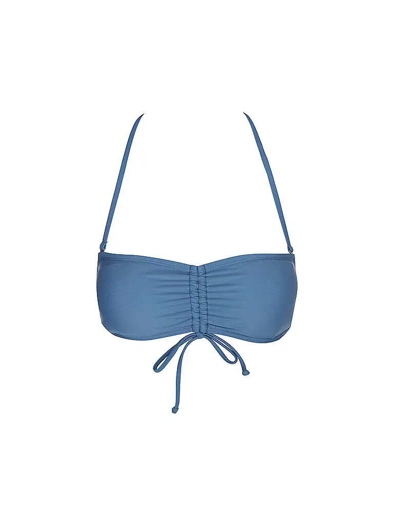 Bikinioberteil da donna New Bandeaux blu | 36