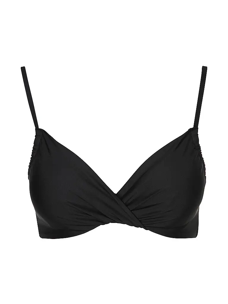 Bikinioberteil Twisted da donna nero | 36