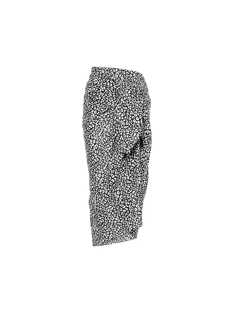Damen Pareo Gross Leo Print bianco