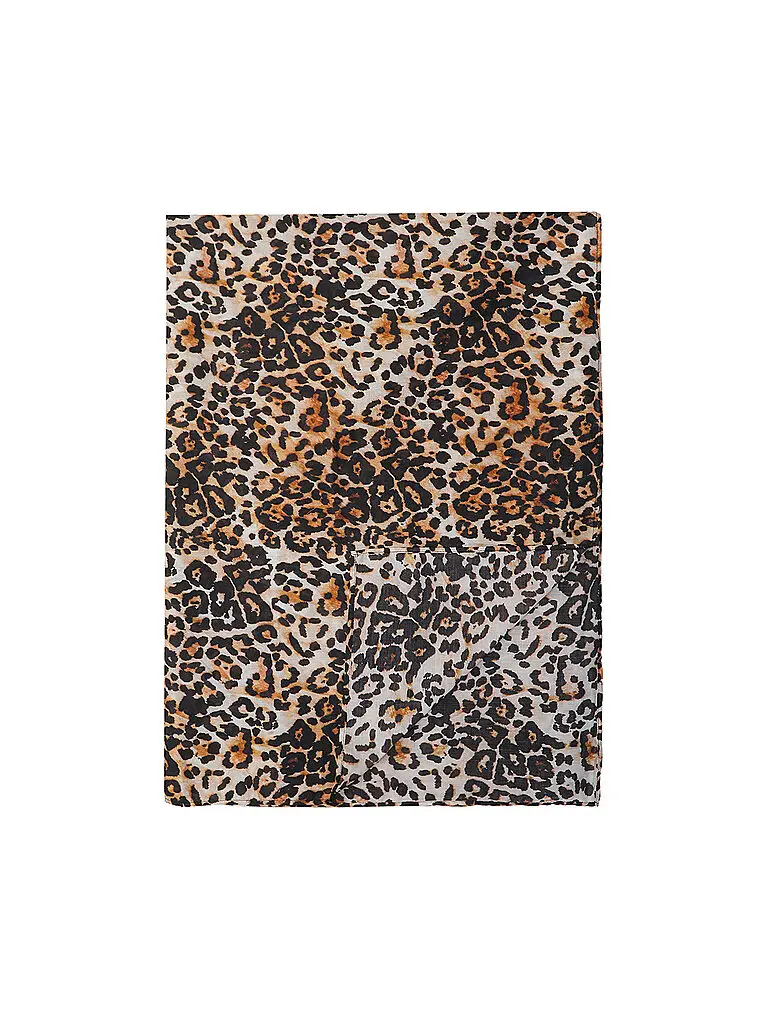 Damen Pareo Gross Leopard nero