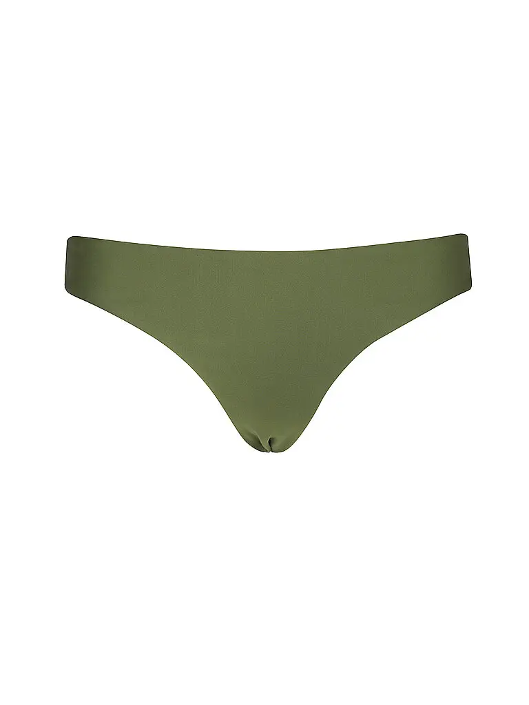 Slip bikini basic da donna oliva | 38