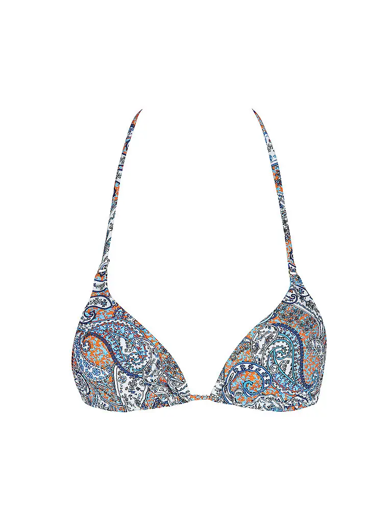 Top bikini a triangolo da donna multicolore | 34