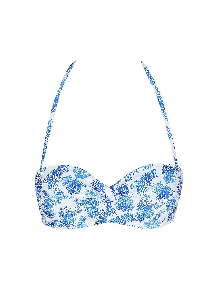 Top bikini da donna Twisted blu | 36C