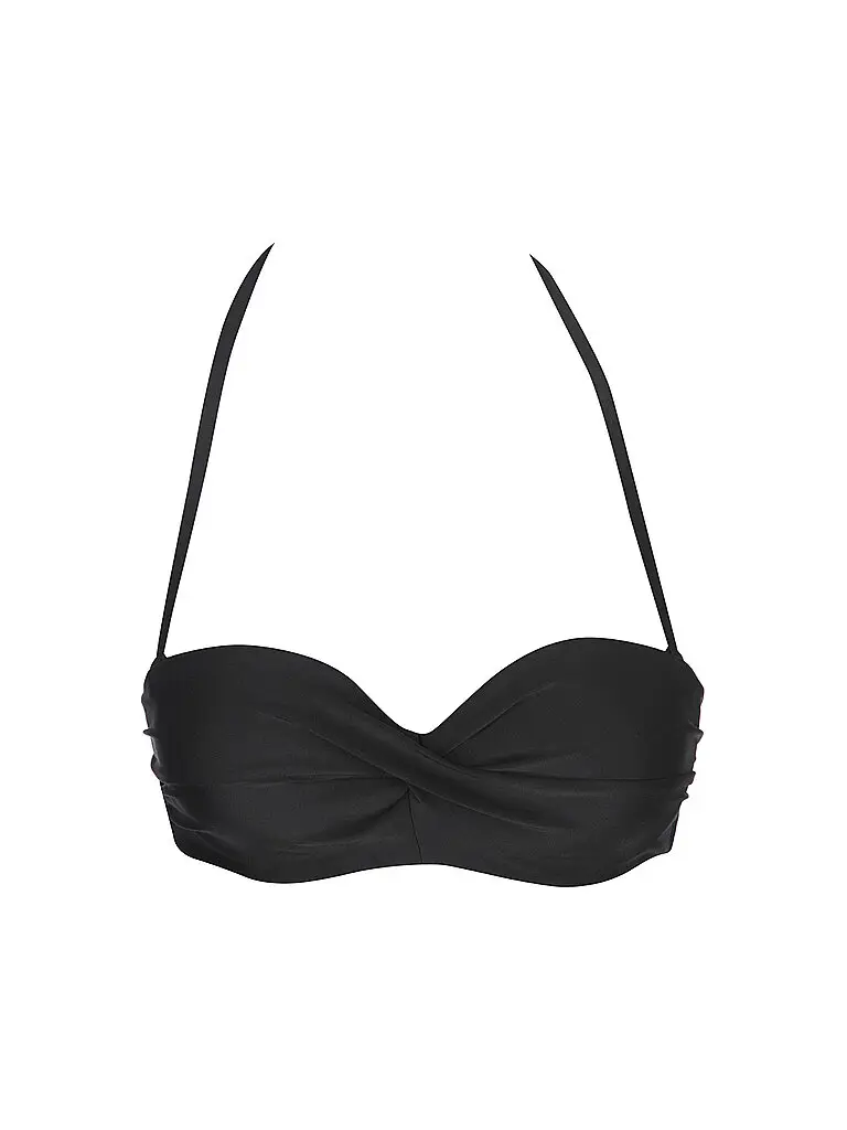 Top bikini da donna Twisted nero | 36C