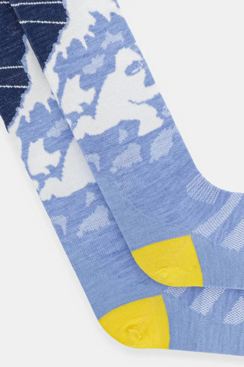 calzini in lana colore blu 1824 miniatura 2