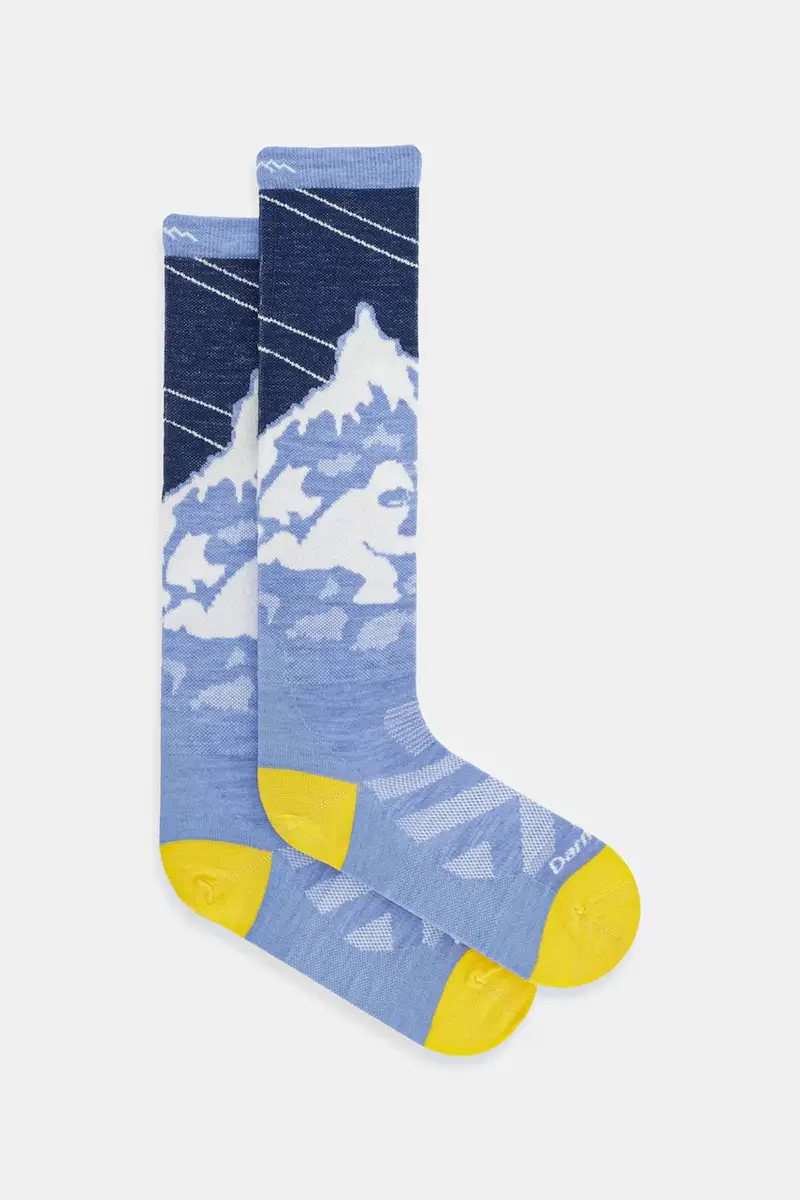 calzini in lana colore blu 1824