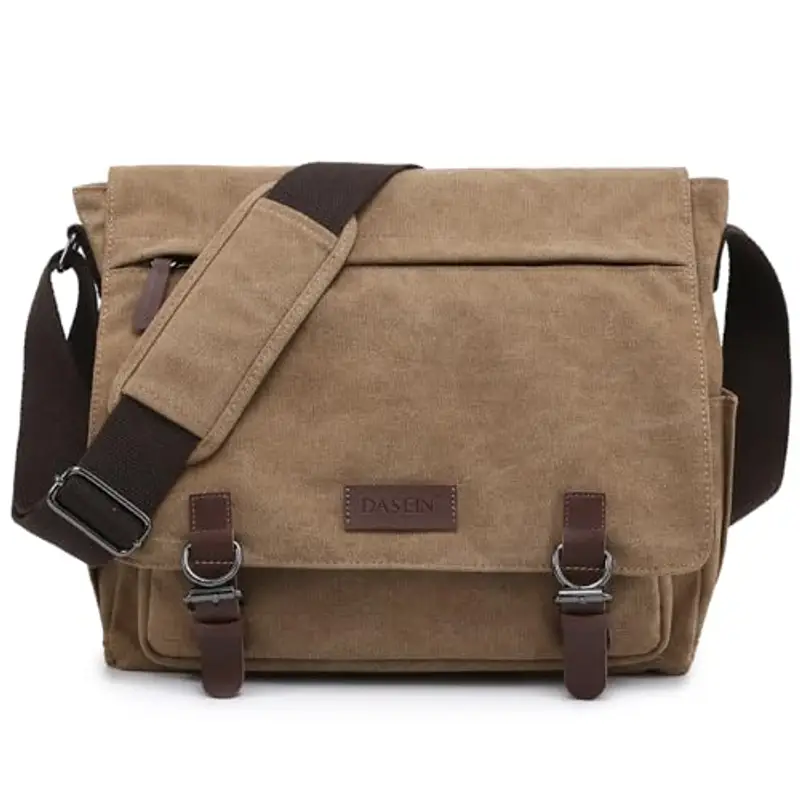 Dasein Borse a Tracolla per Uomo Taglia Unica Marrone