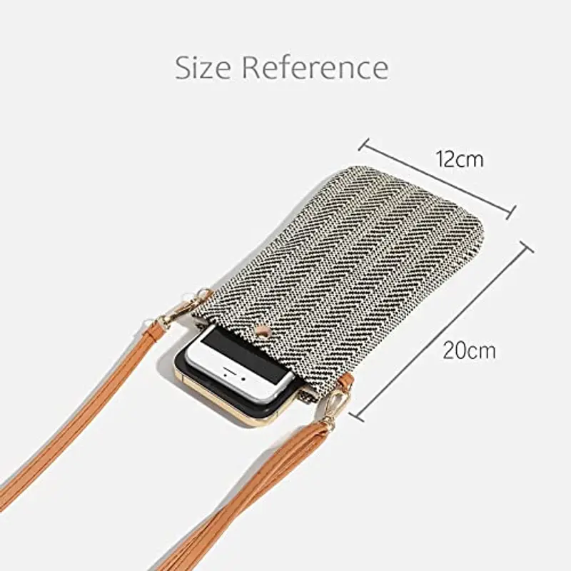 Dasellfa Borsa a tracolla Donna Nero 1604067 miniatura 2