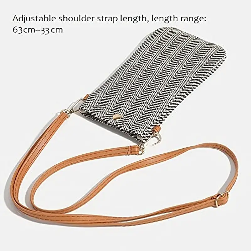 Dasellfa Borsa a tracolla Donna Nero 1604067 miniatura 3