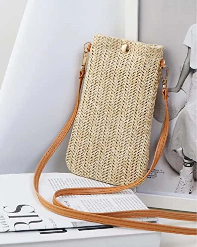 Dasellfa Borsa a tracolla Donna Beige 758264 miniatura 2