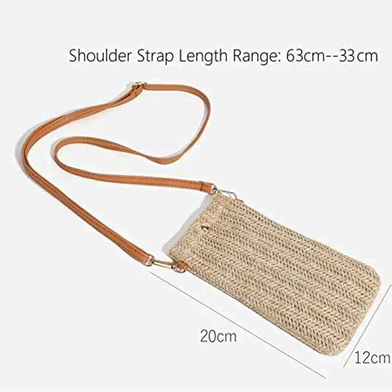 Dasellfa Borsa a tracolla Donna Beige 758264 miniatura 3