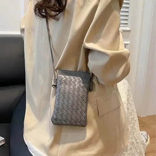 Dasellfa Borsa a tracolla Donna Grigio 2630645 miniatura 2