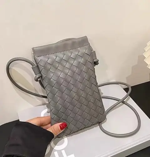 Dasellfa Borsa a tracolla Donna Grigio 2630645 miniatura 3