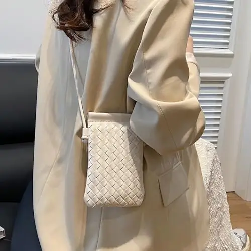 Dasellfa Borsa a tracolla Donna Bianco 2630642 miniatura 2