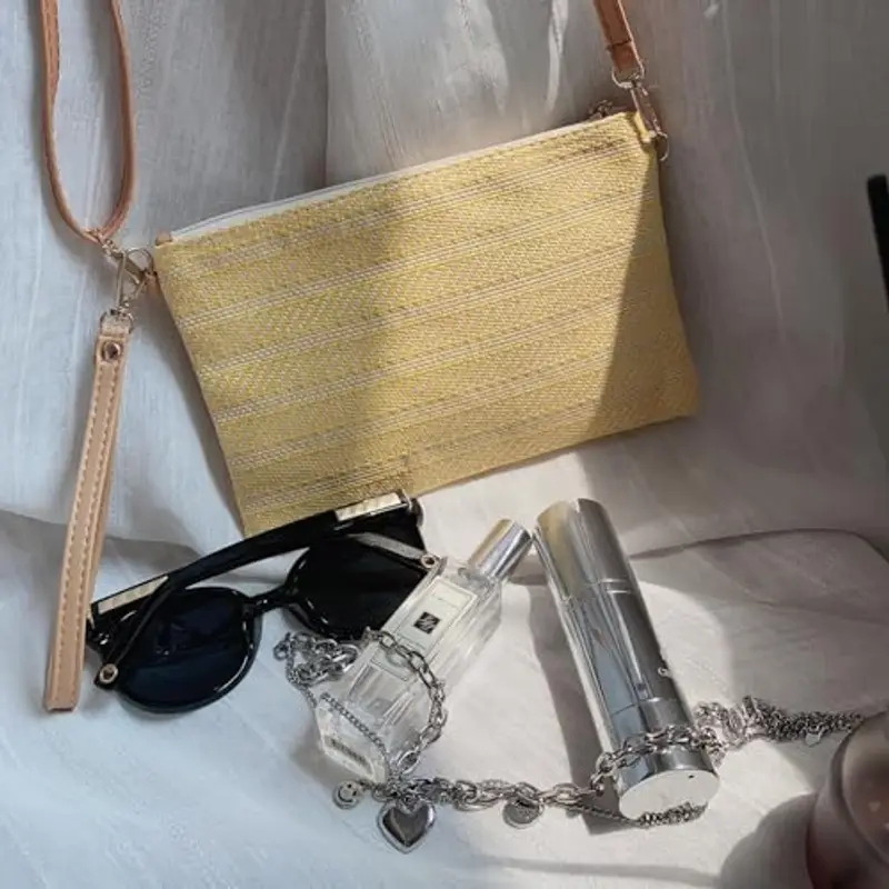 Dasellfa Borsa a tracolla Donna Giallo 1604066 miniatura 3