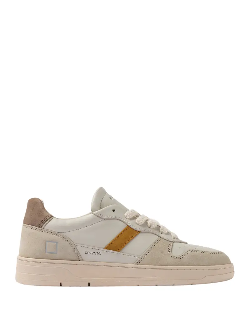 sneakers date court 2 0 vintage da uomo - avorio