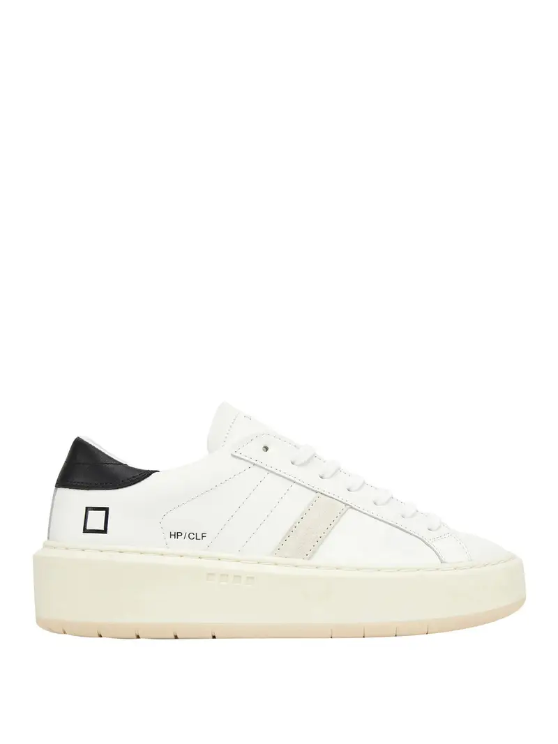 sneakers date hill low platform da donna - bianco