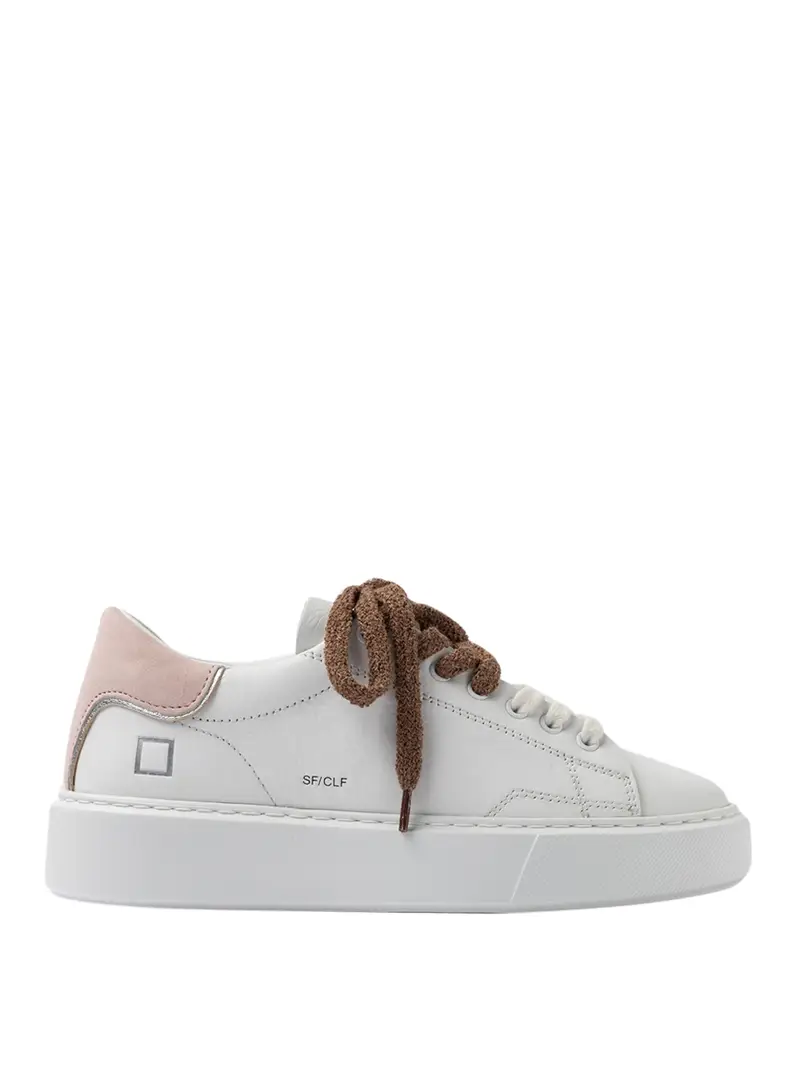 sneakers date sfera calf da donna - bianco