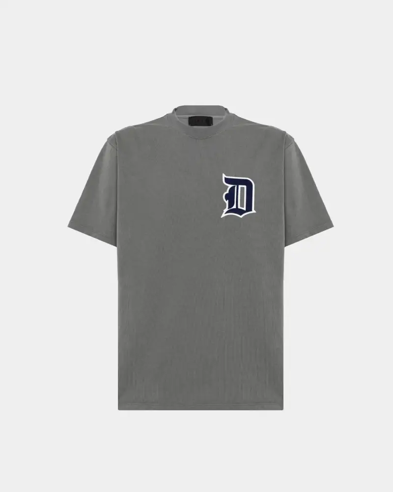 DATE T-shirt Grigio 2311772 miniatura 2
