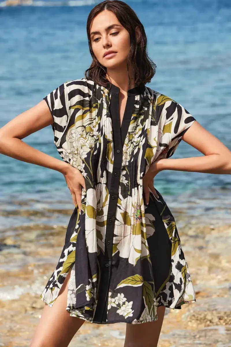ABITO CAMICIA FLOREALE | Colore Multi |