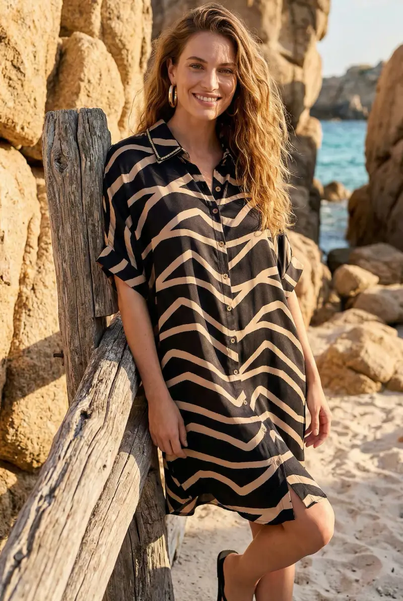 ABITO CAMICIA LUDO | Colore Nero |