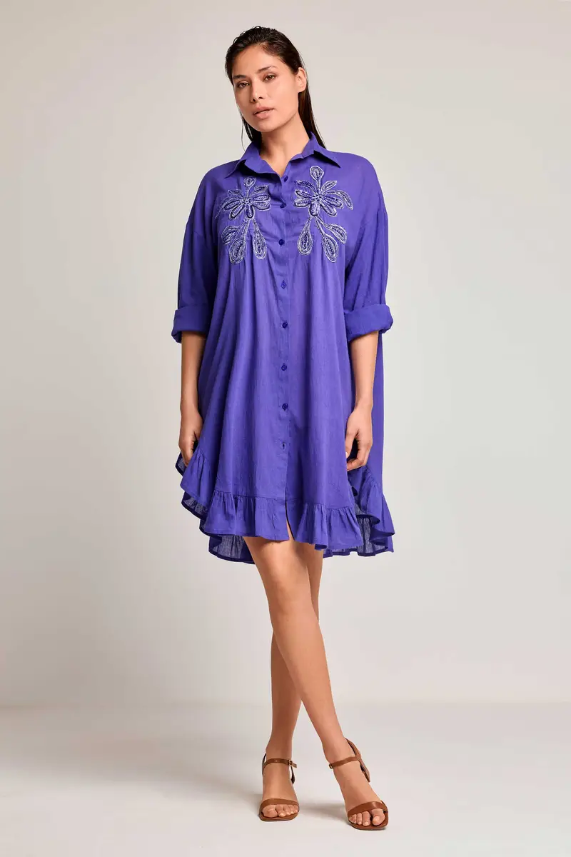 ABITO CAMICIA EMILY | Colore Porpora |