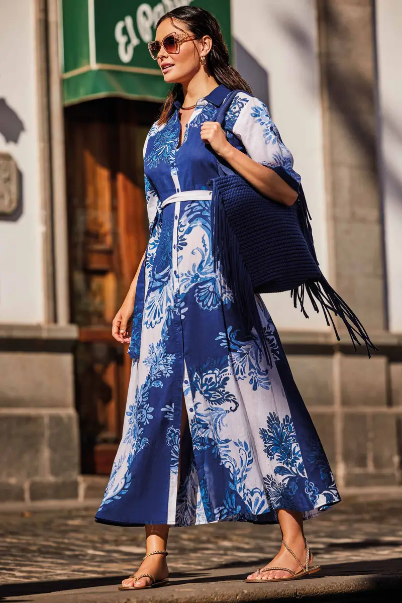 ABITO CAMICIA LUNGO MARIS | Colore Multi |