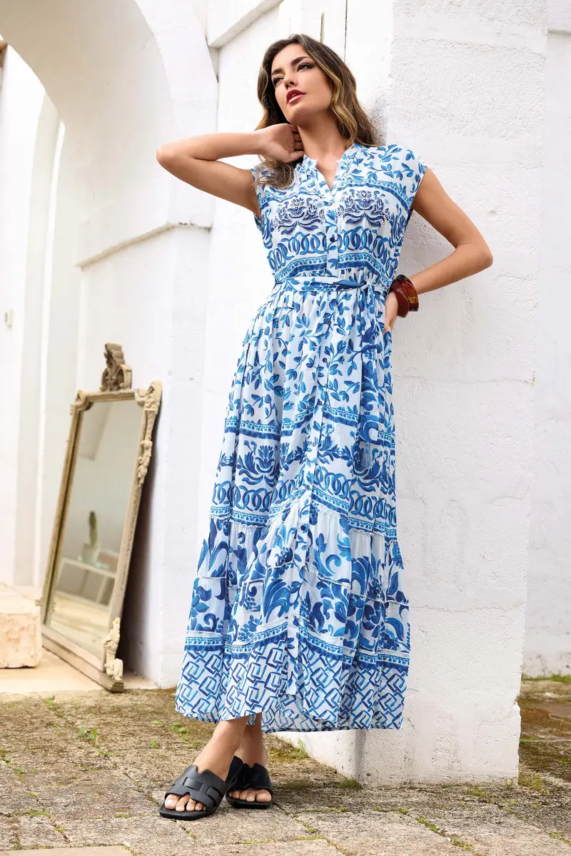 ABITO CAMICIA LUNGO MINA | Colore Multi |