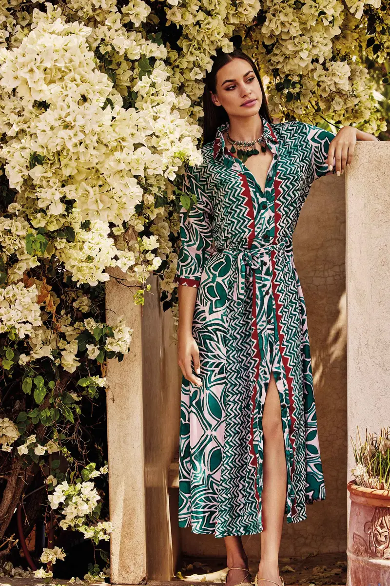 ABITO CAMICIA LUNGO TONI SMERALDO | Colore Multi |
