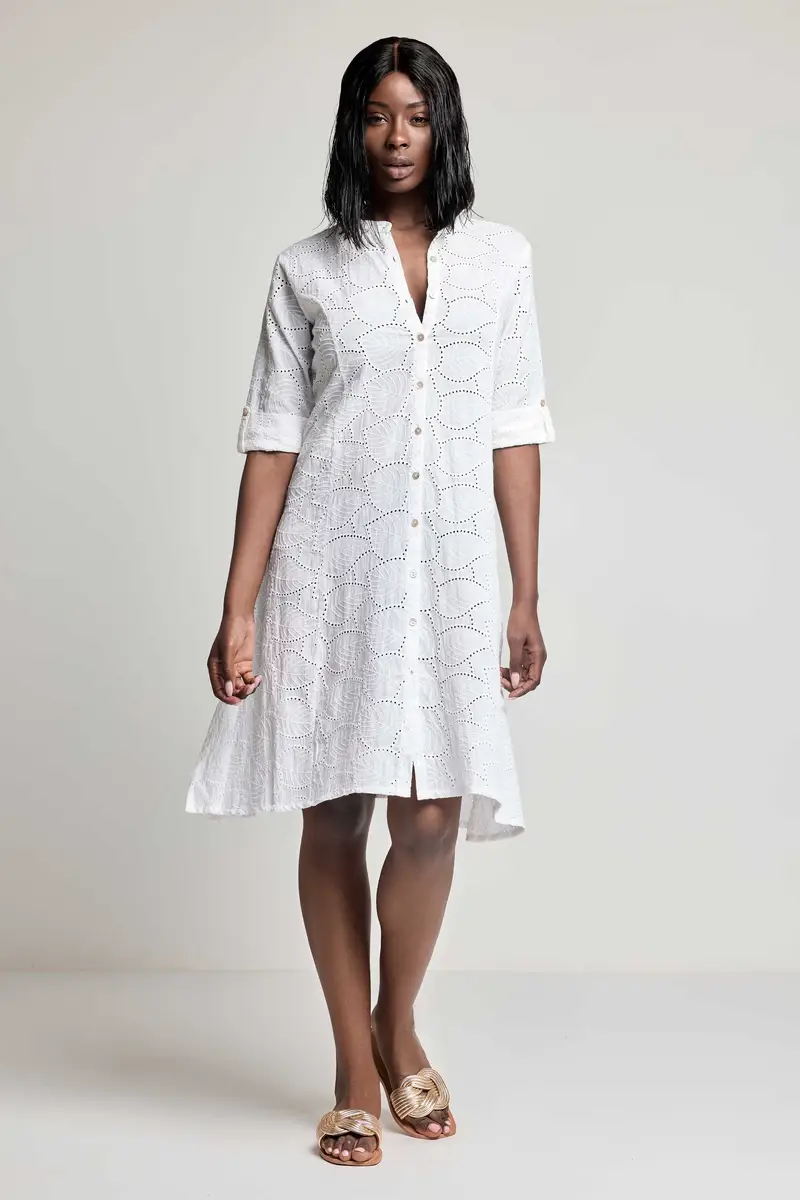 ABITO CAMICIA MARILYN | Colore Bianco |