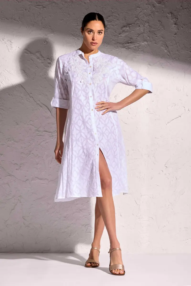 ABITO CAMICIA PETRA | Colore Bianco |