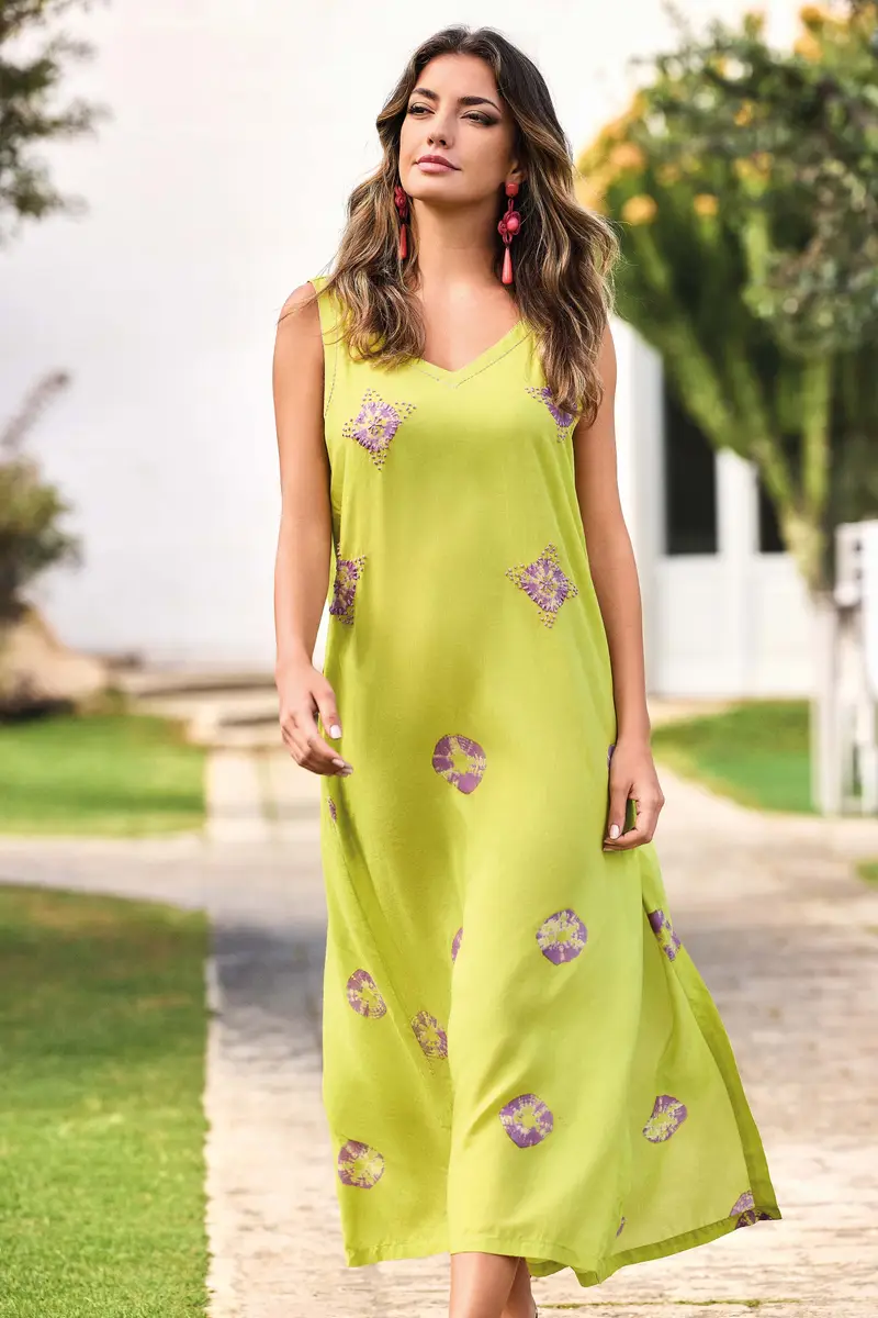 ABITO LUNGO FIORENZA | Colore Multi |