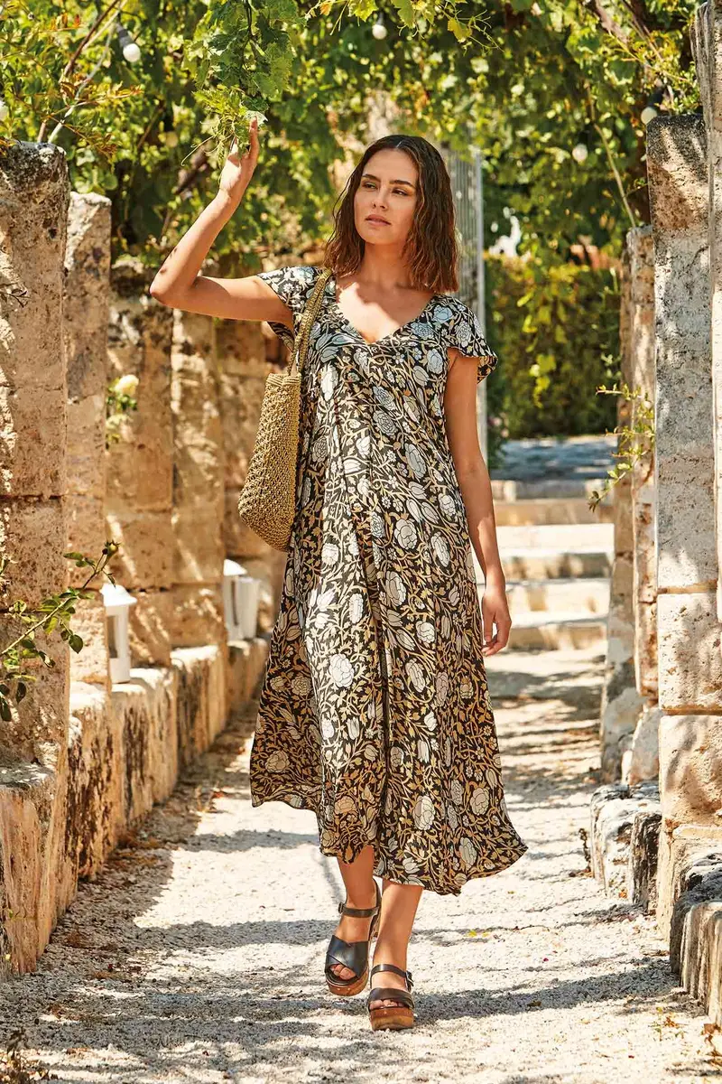 ABITO LUNGO INGRID | Colore Multi |