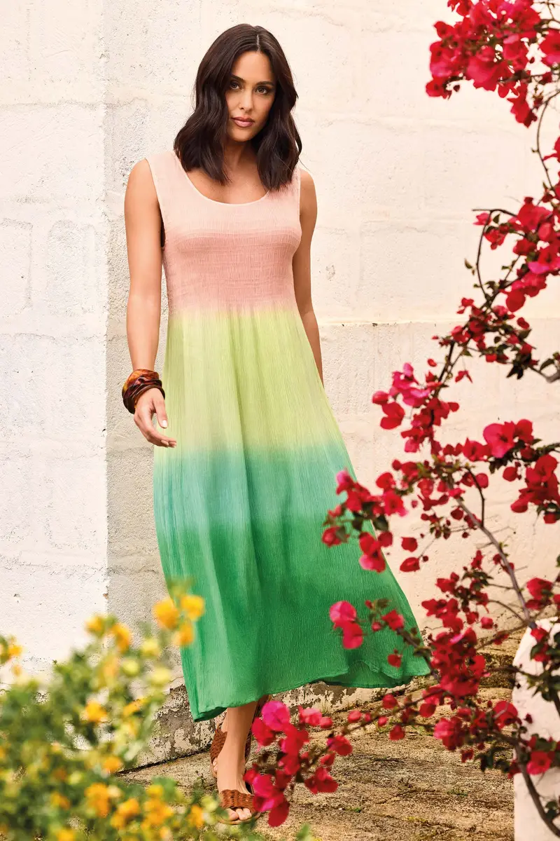 ABITO SMANICATO LUNGO KATE | Colore Multi |