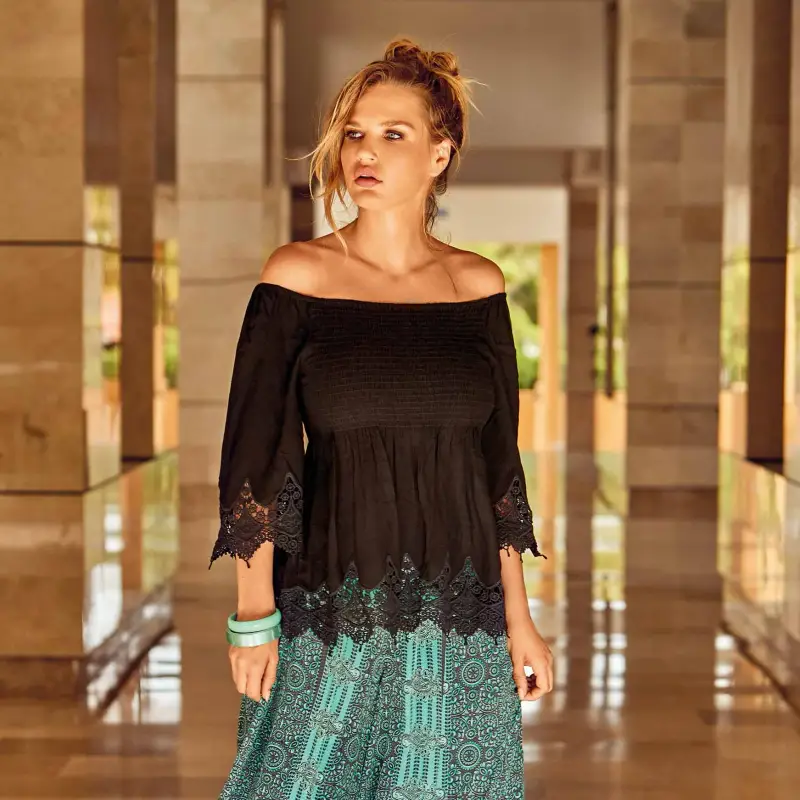 BLUSA SANDY | Colore Nero |